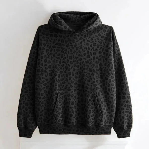 Stylish Leopard Hoodie