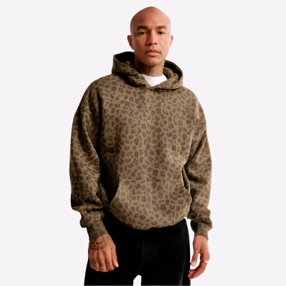Stylish Leopard Hoodie