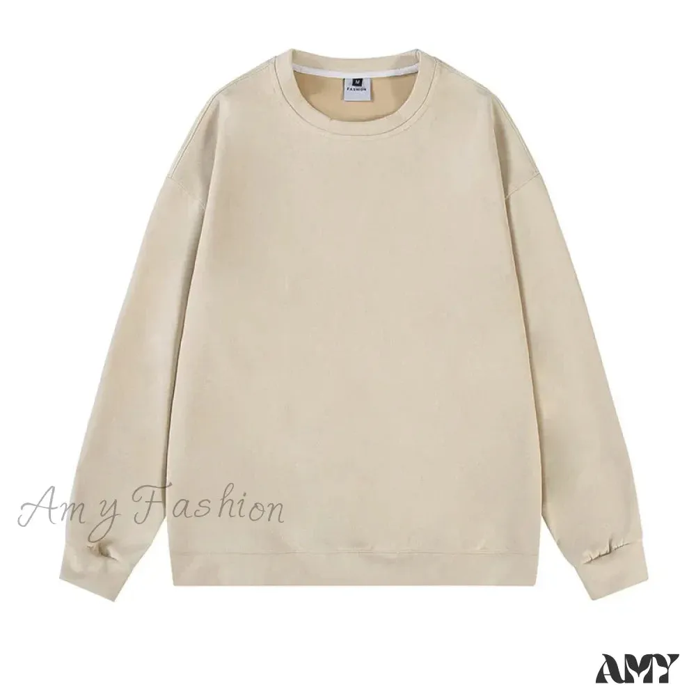 Suede Fashion New Trendy Cozy Stylish Hip Hop Chic Hoodies