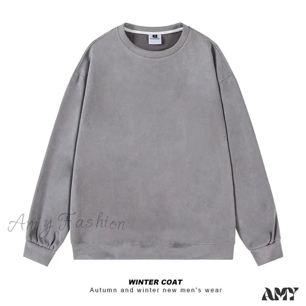 Suede Fashion New Trendy Cozy Stylish Hip Hop Chic Hoodies