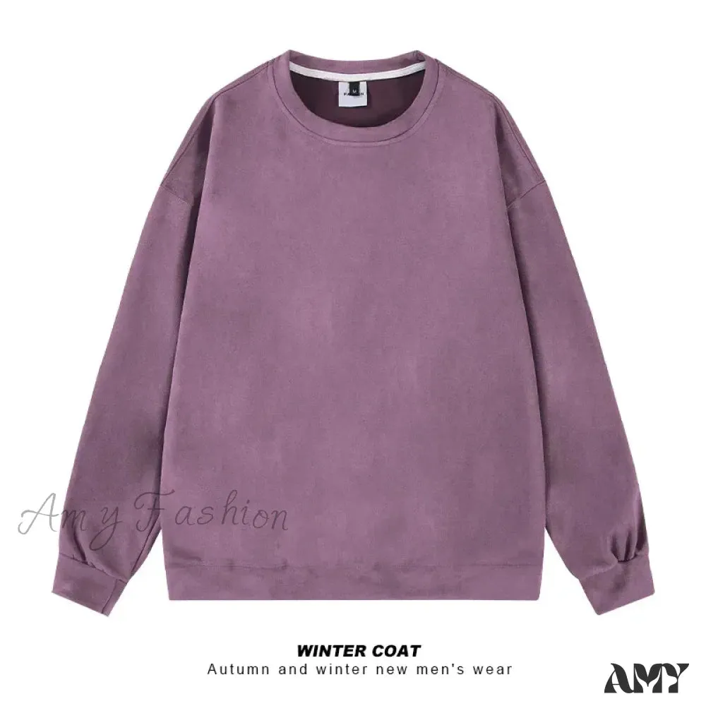 Suede Fashion New Trendy Cozy Stylish Hip Hop Chic Hoodies