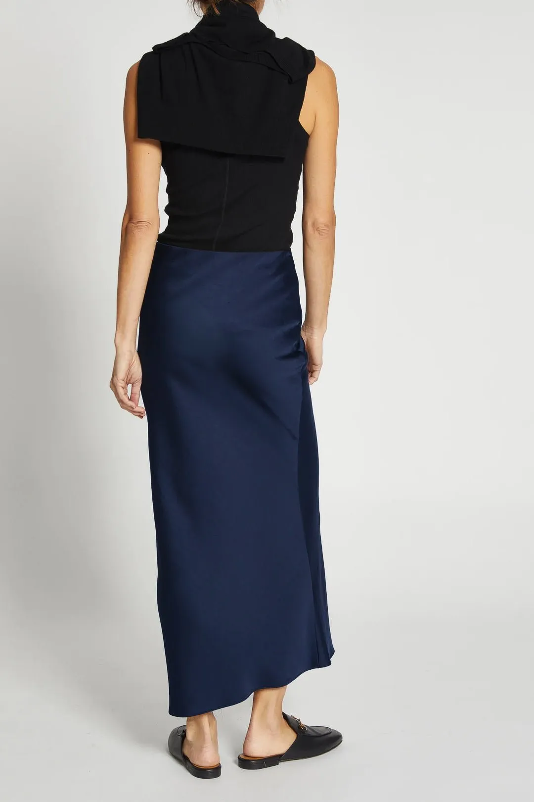 Talia Charmeuse Maxi Skirt