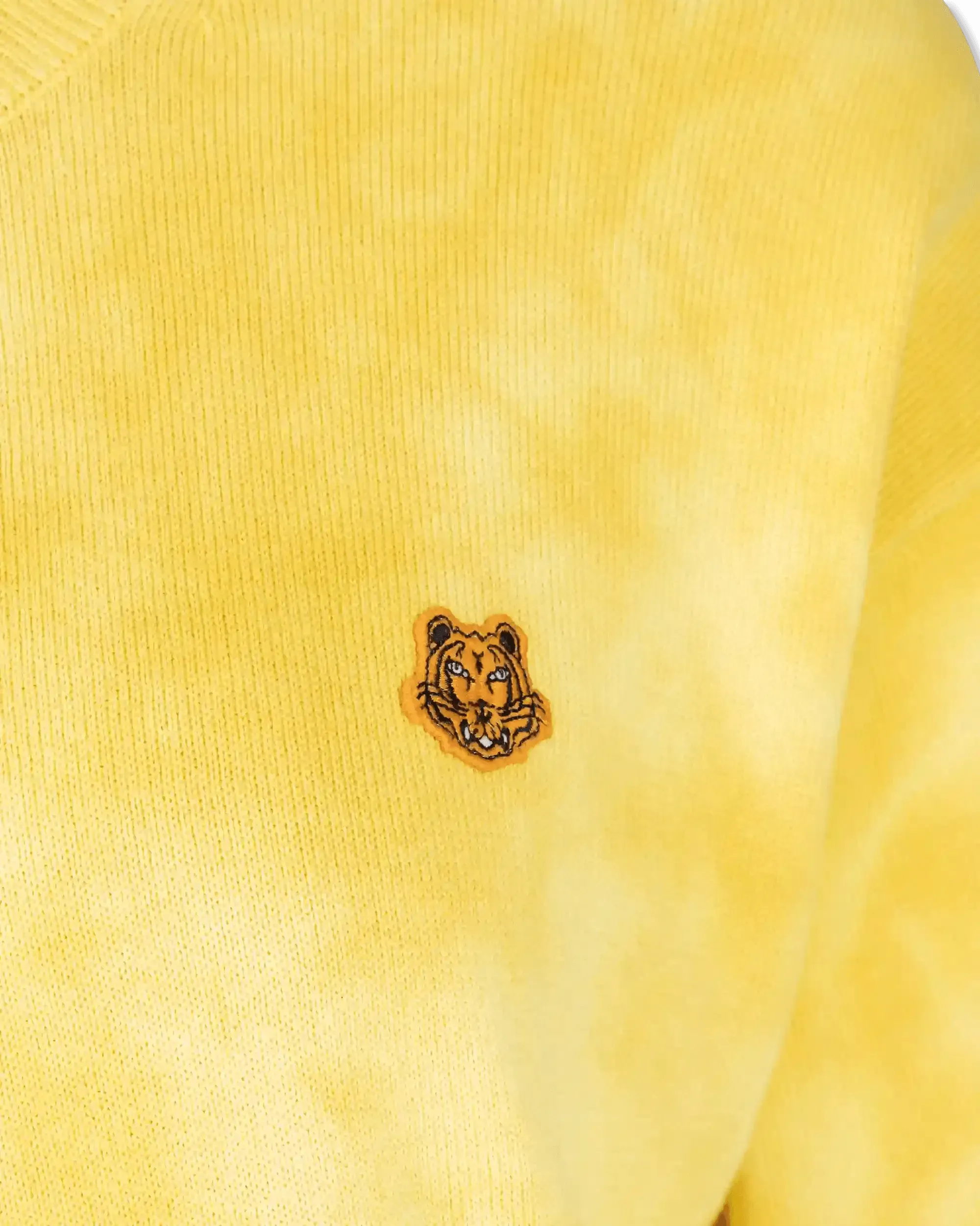 Tiger Crest Tie-Dye Cardigan