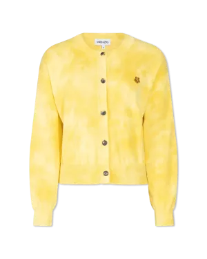 Tiger Crest Tie-Dye Cardigan