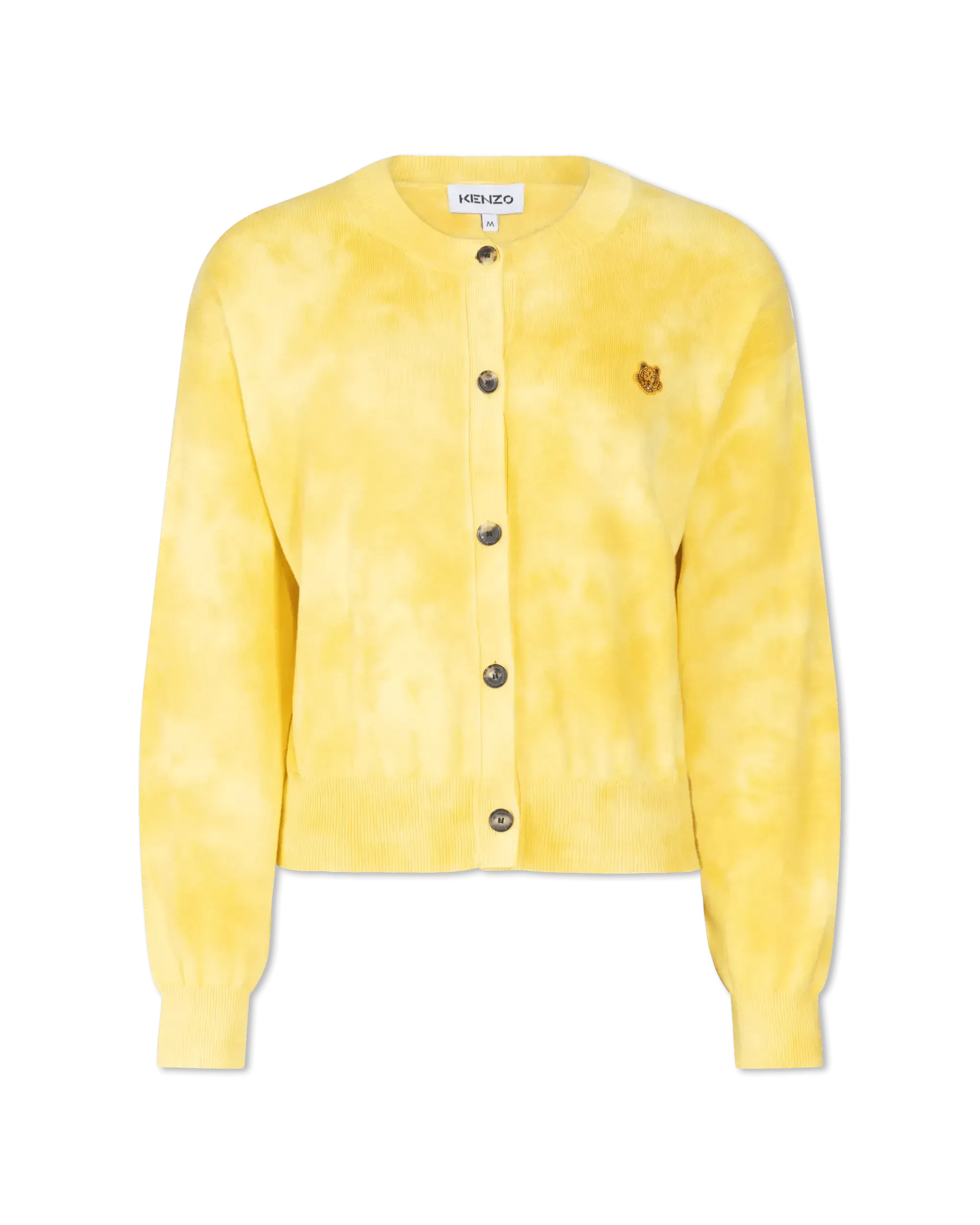 Tiger Crest Tie-Dye Cardigan