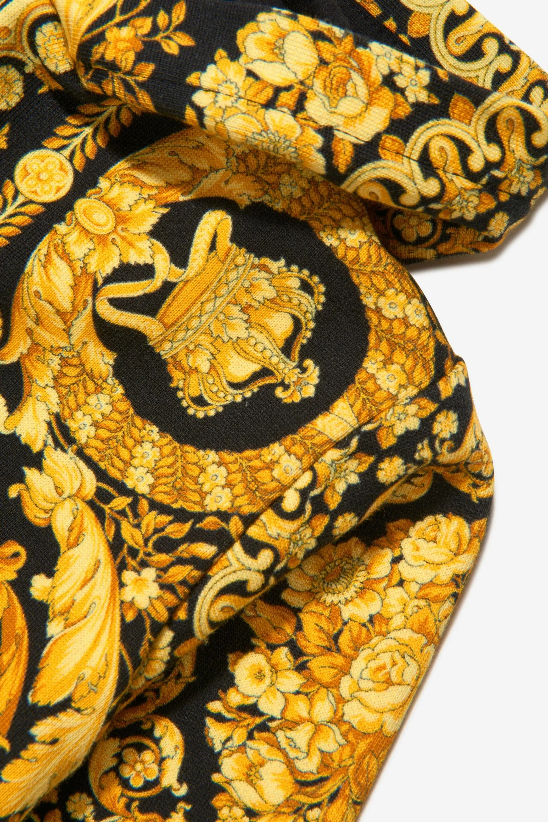 Versace Kids Barocco Zip Up Hoodie