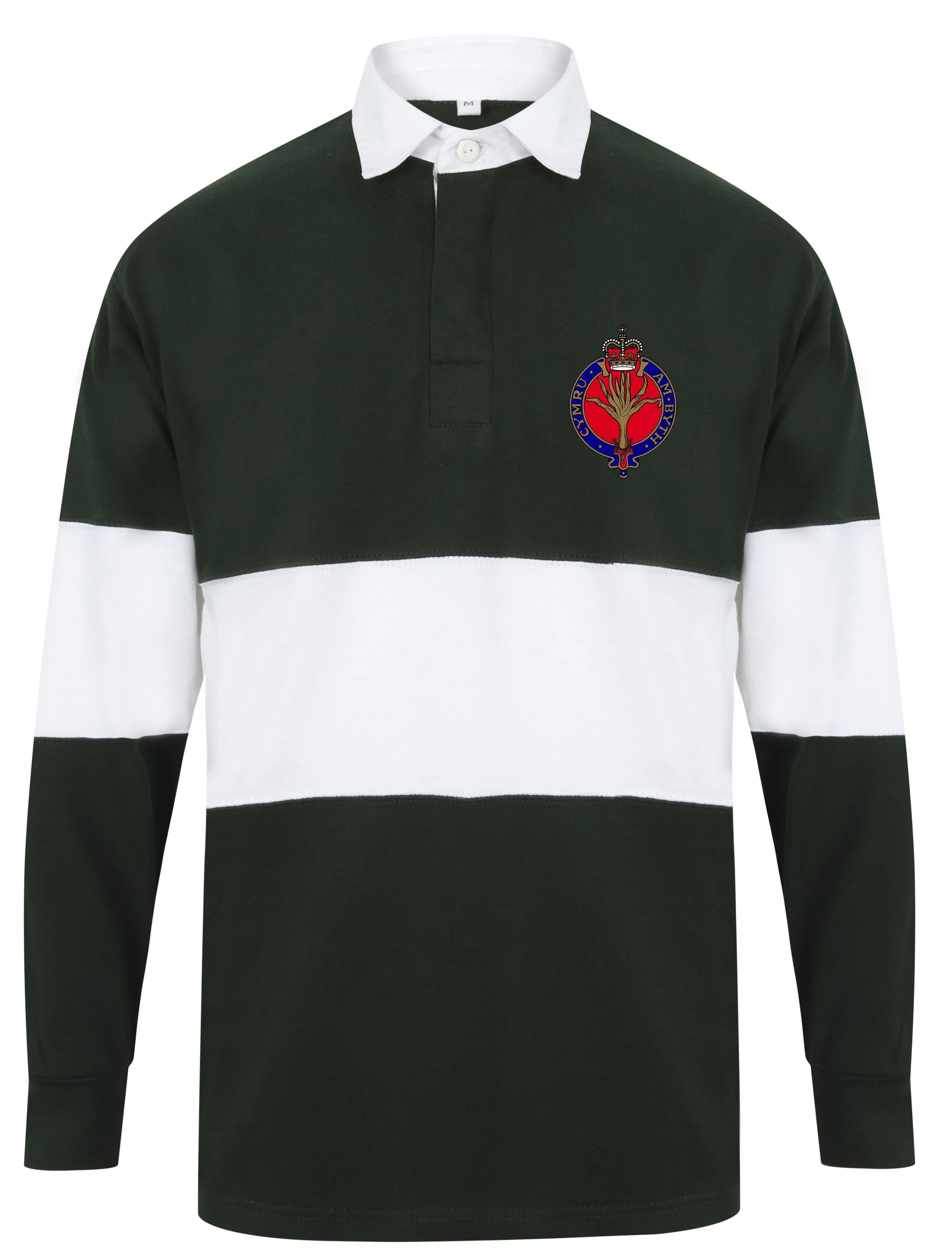 Welsh Guards Panelled Rugby Shirt