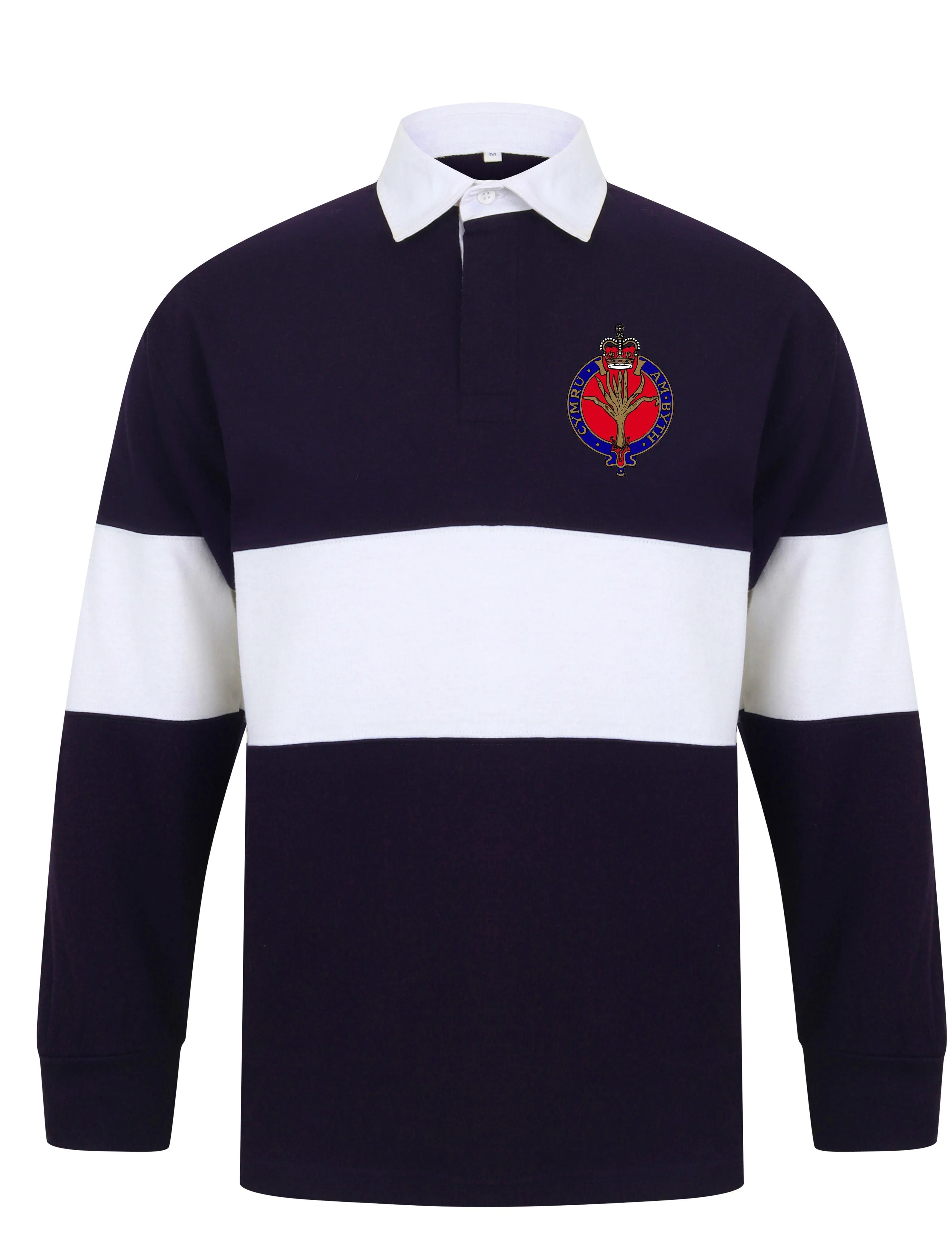 Welsh Guards Panelled Rugby Shirt