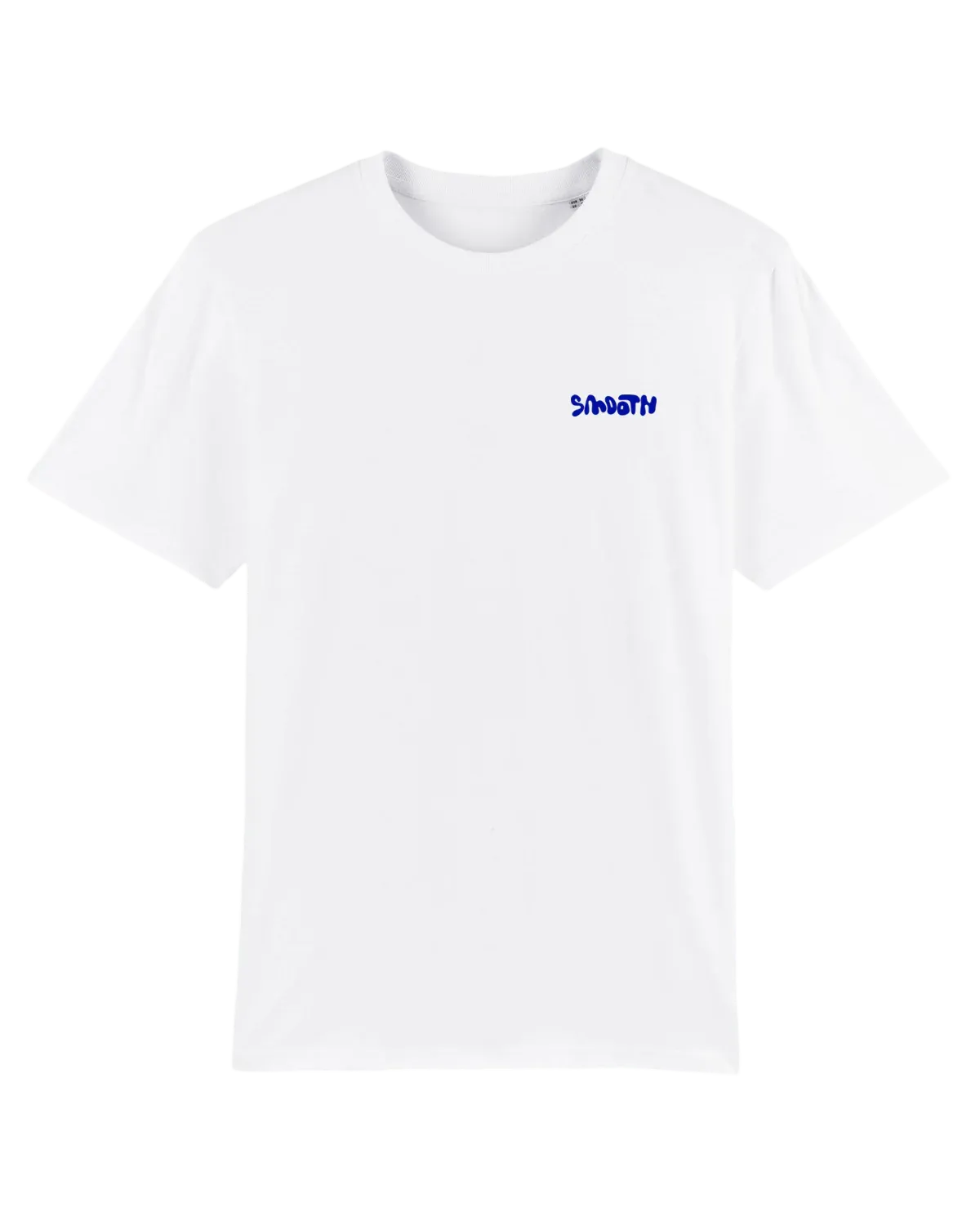White T / Arty Blue Front Back Women