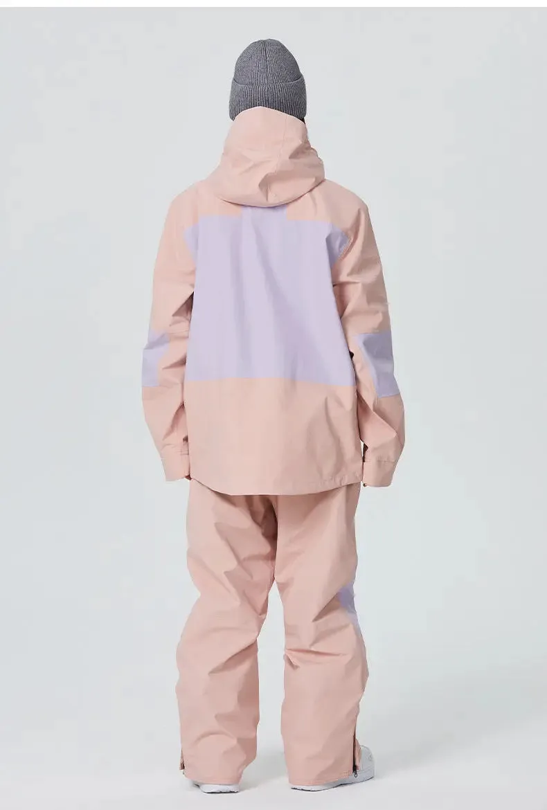 Women Ski Outfits 2 Pieces Snowboarding Jackets & Pants