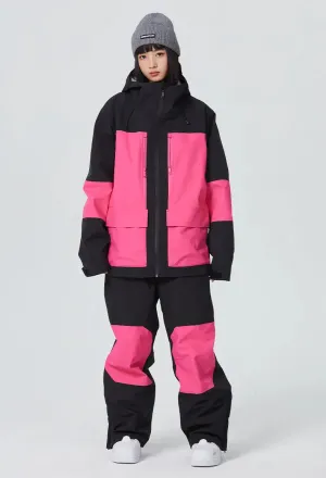 Women Ski Outfits 2 Pieces Snowboarding Jackets & Pants