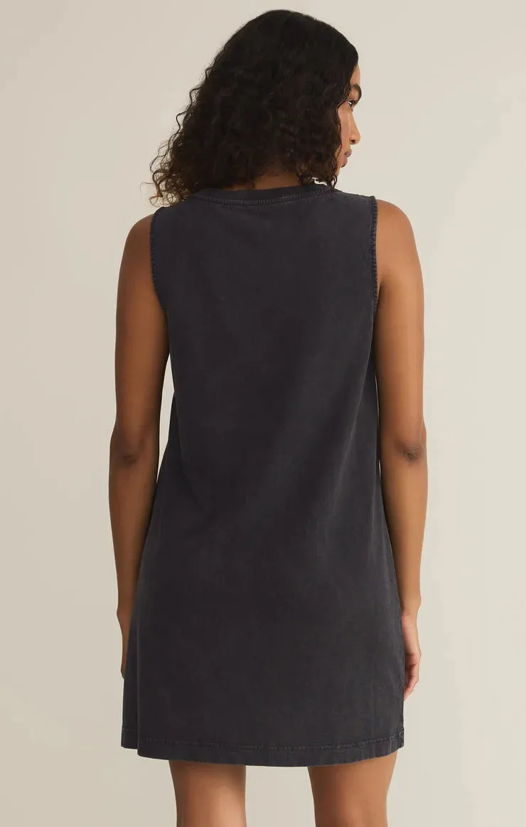 Z Supply | Sloane V-Neck Mini Dress - Black